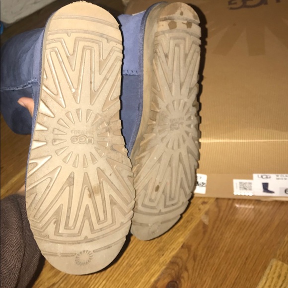 Classic Tall Navy Blue Uggs - Picture 4 of 5